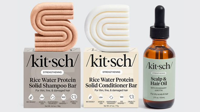Kitsch 3 Piece Hair Growth Bundle