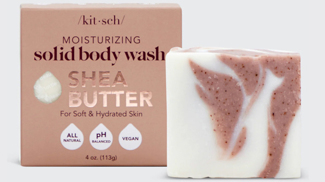 Kitsch Shea Butter Solid Body Wash