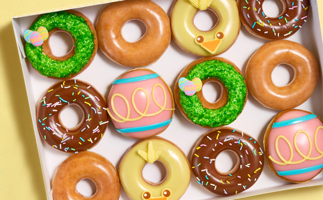 Krispy Kreme Easter Doughnuts