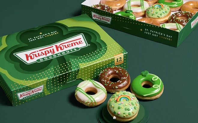 Krispy Kremes St Patricks Day Collection