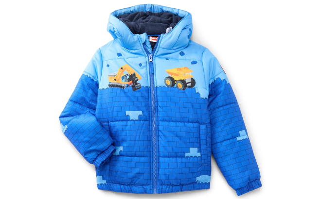 LEGO Bricks Toddler Puffer Jacket
