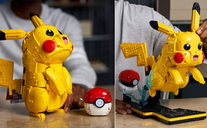 LEGO Pokemon Pikachu and Poke Ball LEGO Pokemon Pikachu and Poke Ball