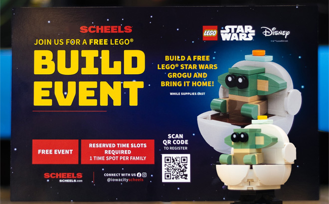 LEGO Scheels Build Event
