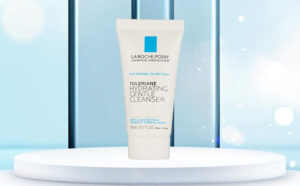 La Roche Posay Tolerance Hydrating Gentle Face Wash Cleanser on the Table