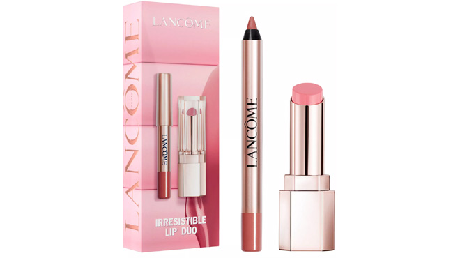 Lancome 2 Piece Irresistible Lip Idole Mini Lip Duo Set