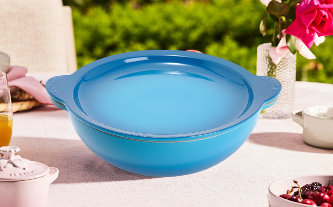Le Creuset 4 9 Quart Stoneware Bowl with Lid