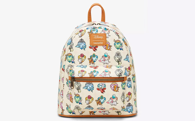 Loungefly Disney Princess Sidekicks Gem Mini Backpack