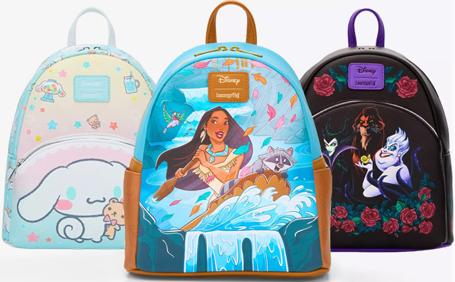 Loungefly Mini Backpacks