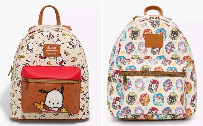 Loungefly Pochacco Friends Mini Backpack