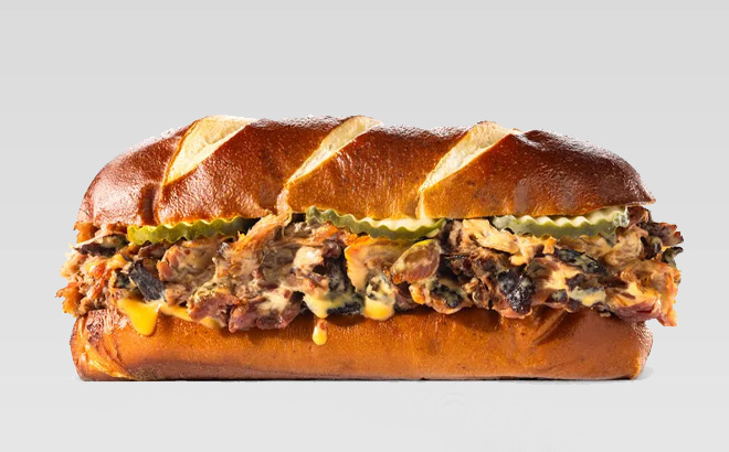 Loves Honey Gold BBQ Pork Sandwich