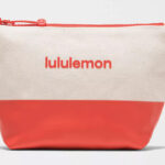 Lululemon Canvas Mini Wordmark Pouch