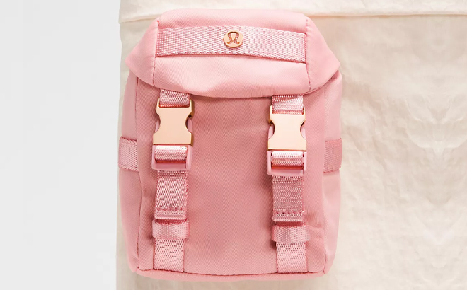 Lululemon Wunderlust Nano Backpack in Tea Rose
