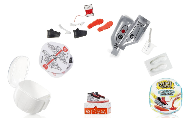 MGAs Miniverse Make It Mini Sneakers Mini Collectibles