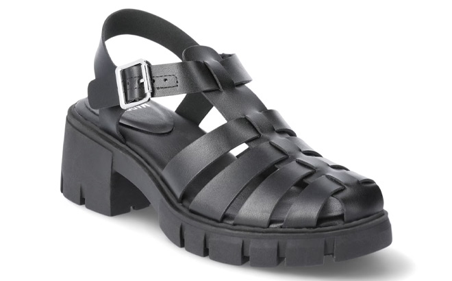 Madden NYC Womens Fisherman Block Heel Sandals