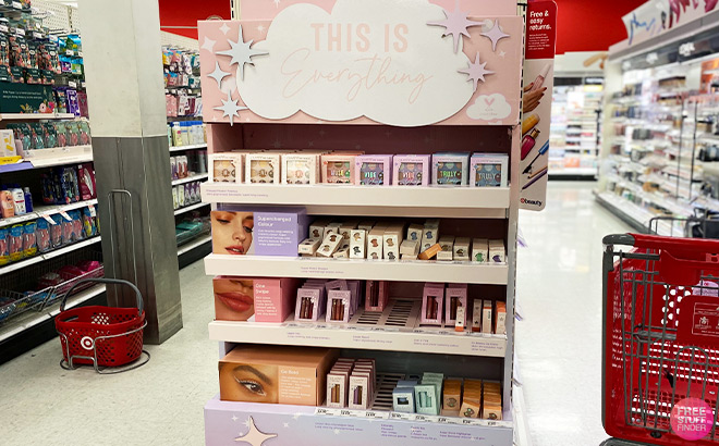 Makeup Station inside a Store