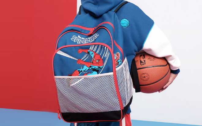 Marvel NBA Macys Spider Man Backpack