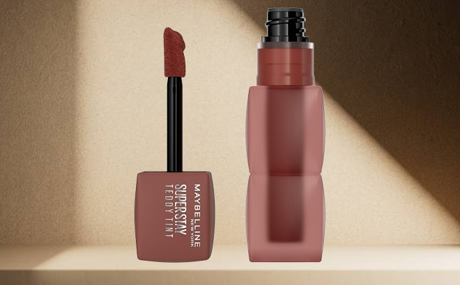 Maybelline Super Stay Teddy Lip Tint in Mascara Tear Shade Maybelline Super Stay Teddy Lip Tint in Mascara Tear Shade