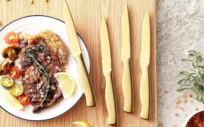 McCook Titanium 15 Piece Kitchen Knife Block Set McCook Titanium 15 Piece Kitchen Knife Block Set