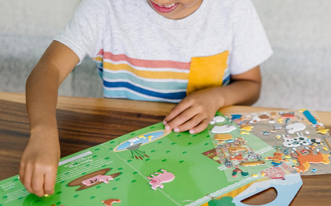 Melissa Doug Puffy Sticker Play Set