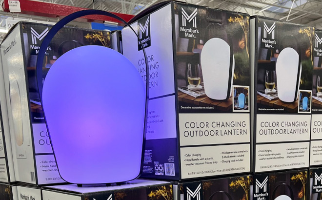 Members Mark Color Changing Outdoor Lantern