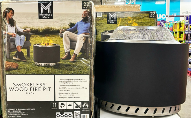 Members Mark Smokeless Wood Fire Pit