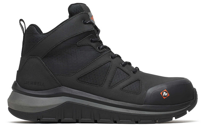 Merrell Mens Fullbench Speed Mid Carbon Fiber Work Boot Merrell Mens Fullbench Speed Mid Carbon Fiber Work Boot