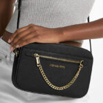 Michael Kors Jet Set Large Saffiano Leather Crossbody Bag