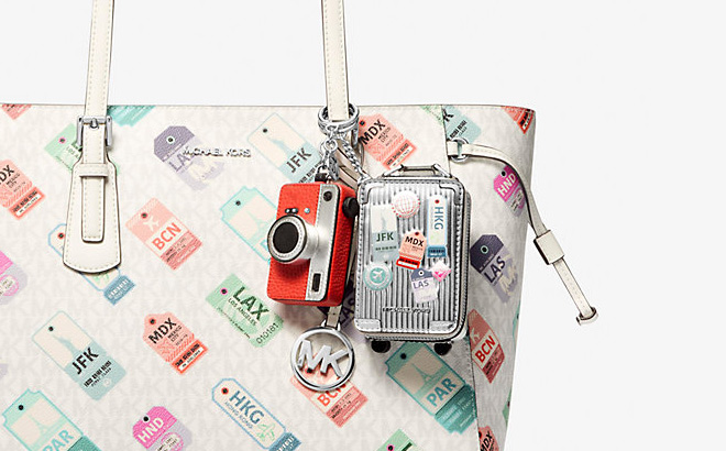 Michael Kors Outlet Camera Bag Charm