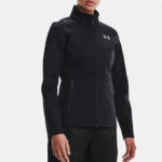 Model Wearing Under Armour Jacket