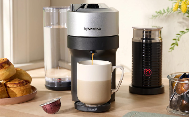 Nespresso Vertuo Pop Deluxe on the Table