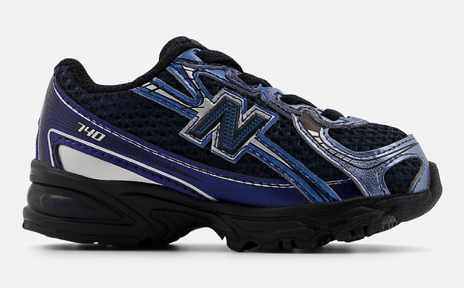New Balance 740 Bungee Lace Toddler Shoes
