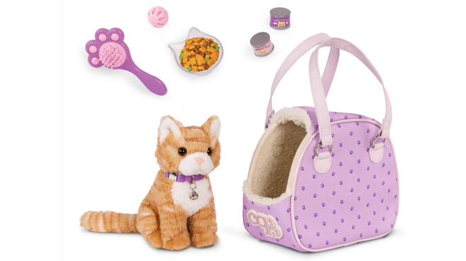 Our Generation 18 Inch Doll Plush Kitten Accessory Set Our Generation 18 Inch Doll Plush Kitten Accessory Set