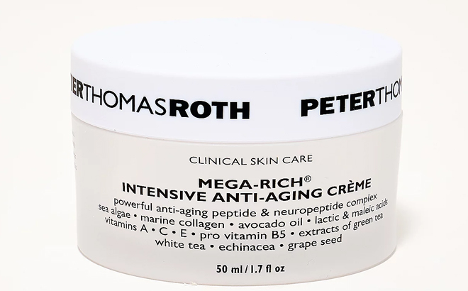 Peter Thomas Roth Mega Rich Intensive Anti Aging Creme 1 7oz Peter Thomas Roth Mega Rich Intensive Anti Aging Creme 1 7oz
