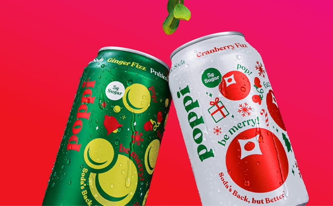 Poppi Sparkling Prebiotic Soda Beverage with Apple Cider Vinegar Poppi Sparkling Prebiotic Soda Beverage with Apple Cider Vinegar
