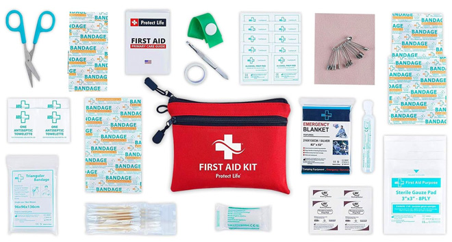 Protect Life 100 Piece First Aid Kit