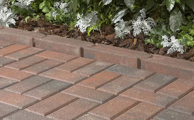 Rectangle Red Concrete Paver Rectangle Red Concrete Paver