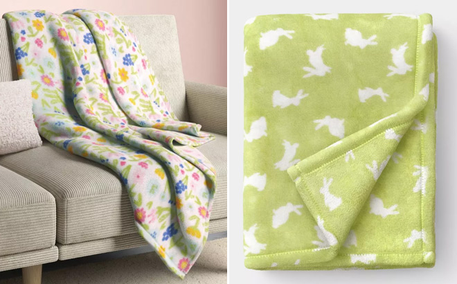 Room Essentials EasterThrow Blankets