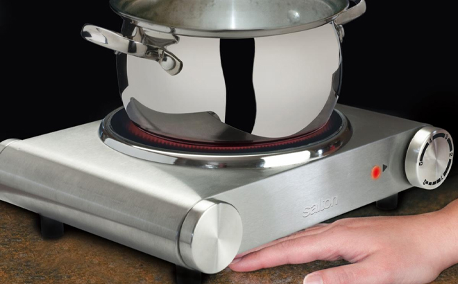 Salton Portable Infrared Cooktop