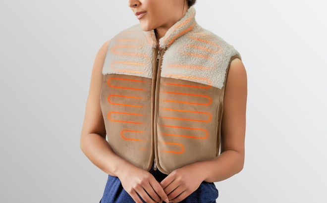 Sharper Image Weighted Heated Vest
