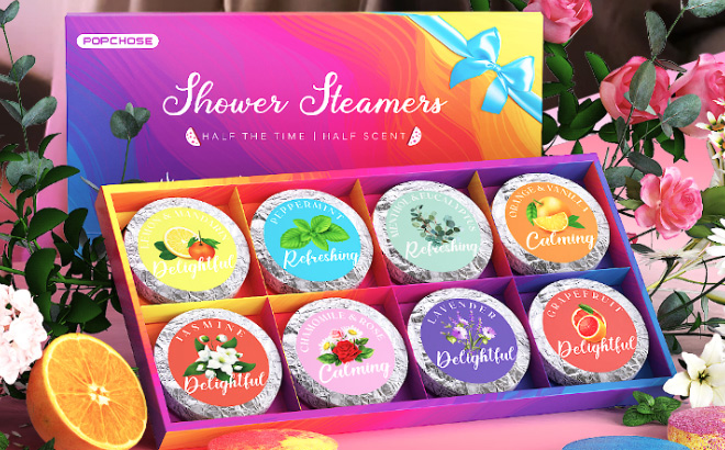 Shower Steamers 8 Pack
