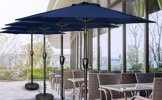 Simple Deluxe 2 Pack Patio Umbrella Simple Deluxe 2 Pack Patio Umbrella