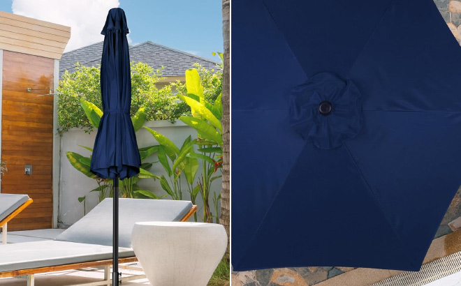 Simple Deluxe 2 Pack Patio Umbrellas Simple Deluxe 2 Pack Patio Umbrellas