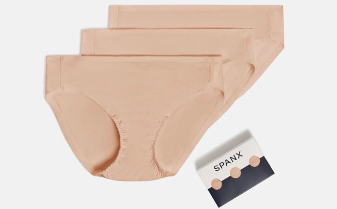 Spanx Supima Cotton Bikini 3 Pack