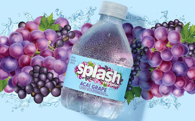 Splash Refresher Acai Grape Flavored Water