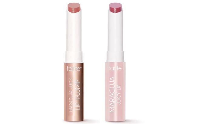 Tarte Travel Size Maracuja Juicy Lip Plump and Lip Balm Gloss