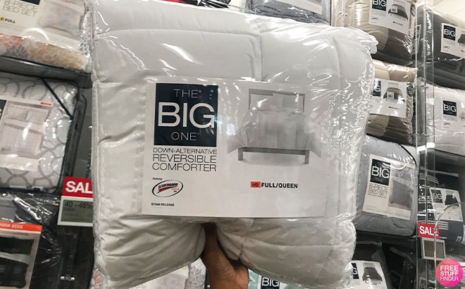 The Big One Down Alternative Solid Reversible Comforter The Big One Down Alternative Solid Reversible Comforter