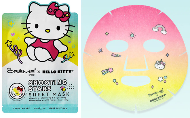 The Creme Shop X Hello Kitty Shooting Stars Sheet Mask