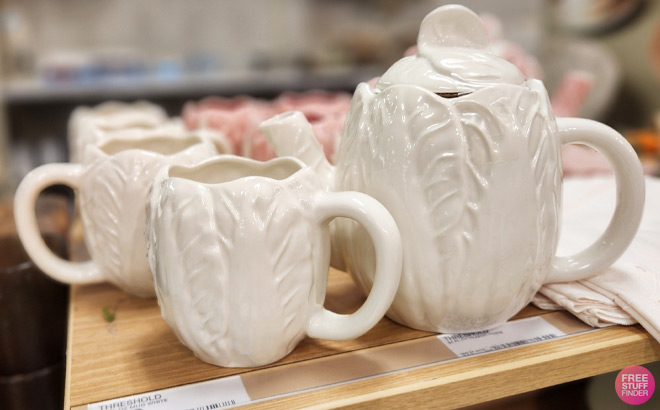 Threshold Stoneware Radicchio Mug Threshold Stoneware Radicchio Mug