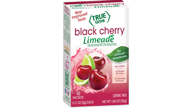 True Lime Black Cherry Limeade Drink MIx