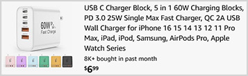 USB C Charger Block Screenshot